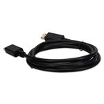 Picture of 6ft DisplayPort Male to Male Black Cable Max Resolution Up to 3840x2160 (4K UHD)