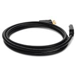 Picture of 5PK 1ft DisplayPort 1.2 Male to Male Black Cables Max Resolution Up to 3840x2160 (4K UHD)