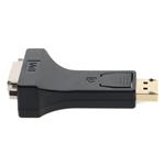 Picture of 5PK DisplayPort 1.2 Male to DVI-I (29 pin) Female Black Adapters Requires DP++ Max Resolution Up to 2560x1600 (WQXGA)
