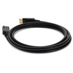 Picture of 2ft DisplayPort Male to Male Black Cable Max Resolution Up to 3840x2160 (4K UHD)