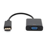 Picture of 5PK DisplayPort 1.2 Male to VGA Female Black Adapters Max Resolution Up to 1920x1200 (WUXGA)