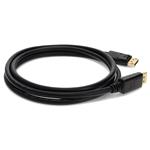 Picture of 5PK 3ft DisplayPort 1.2 Male to Male Black Cables Max Resolution Up to 3840x2160 (4K UHD)