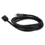 Picture of 12ft DisplayPort 1.2 Male to Female Black Cable Max Resolution Up to 3840x2160 (4K UHD)