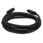 Picture of 15ft DisplayPort 1.2 Male to Female Black Cable Max Resolution Up to 3840x2160 (4K UHD)