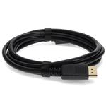 Picture of 15ft DisplayPort Male to HDMI Male Black Cable Requires DP++ Max Resolution Up to 2560x1600 (WQXGA)