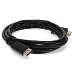 Picture of 1m DisplayPort Male to HDMI Male Black Cable Requires DP++ Max Resolution Up to 3840x2160 (4K UHD)