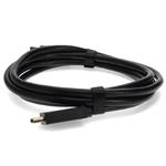 Picture of 6ft DisplayPort Male to HDMI Male Black Cable Requires DP++ Max Resolution Up to 3840x2160 (4K UHD)