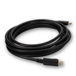 Picture of 2m DisplayPort 1.4 Male to Male Black Cable Max Resolution Up to 7680x4320 (8K UHD)