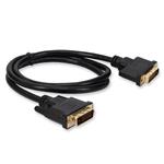 Picture of 5PK 10ft DVI-D Dual Link (24+1 pin) Male to Male Black Cables Max Resolution Up to 2560x1600 (WQXGA)