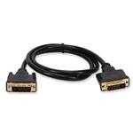 Picture of 5PK 1ft DVI-D Dual Link (24+1 pin) Male to Male Black Cables Max Resolution Up to 2560x1600 (WQXGA)