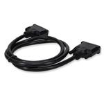 Picture of 6ft DVI-D Dual Link (24+1 pin) Male to Male Black Cable Max Resolution Up to 2560x1600 (WQXGA)
