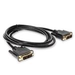 Picture of 5PK 15ft DVI-D Single Link (18+1 pin) Male to Male Black Cables Max Resolution Up to 1920x1200 (WUXGA)