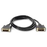 Picture of 5PK 6ft DVI-D Single Link (18+1 pin) Male to Male Black Cables Max Resolution Up to 1920x1200 (WUXGA)