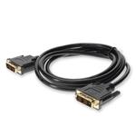 Picture of 6ft DVI-D Single Link (18+1 pin) Male to Male Black Cable Max Resolution Up to 1920x1200 (WUXGA)