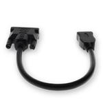 Picture of DVI-D Dual Link (24+1 pin) Male to HDMI 1.3 Female Black Adapter Max Resolution Up to 2560x1600 (WQXGA)