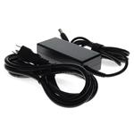 Picture of Dell® F7970 Compatible 65W 19.5V at 3.34A Black 7.4 mm x 5.0 mm Laptop Power Adapter and Cable