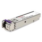 Picture of Cisco® GLC-FE-100BX-D Compatible TAA Compliant 100Base-BX SFP Transceiver (SMF, 1490nmTx/1310nmRx, 10km, LC)