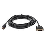 Picture of 6ft HDMI 1.3 Male to DVI-D Dual Link (24+1 pin) Male Black Cable Max Resolution Up to 2560x1600 (WQXGA)