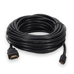 Picture of 25ft HDMI 1.4 Male to Micro-HDMI 1.4 Male Black Cable Max Resolution Up to 4096x2160 (DCI 4K)