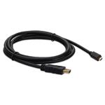 Picture of 5PK 3ft HDMI 1.4 Male to Micro-HDMI 1.4 Male Black Cables Max Resolution Up to 4096x2160 (DCI 4K)