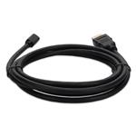 Picture of 3ft HDMI 1.4 Male to Micro-HDMI 1.4 Male Black Cable Max Resolution Up to 4096x2160 (DCI 4K)