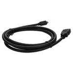 Picture of 3ft HDMI 1.4 Male to Micro-HDMI 1.4 Male Black Cable Max Resolution Up to 4096x2160 (DCI 4K)