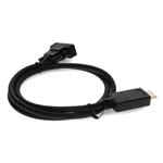 Picture of 6ft HDMI 1.3 Male to VGA Male Black Cable Max Resolution Up to 1920x1200 (WUXGA)