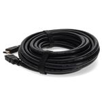 Picture of 20ft HDMI 1.4 Male to Male Black Cable Supports Ethernet Channel Max Resolution Up to 4096x2160 (DCI 4K)