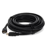 Picture of 50ft HDMI 1.4 Male to Male Black Cable Supports Ethernet Channel Max Resolution Up to 4096x2160 (DCI 4K)