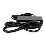 Picture of Dell® HH44H Compatible 90W 19.5V at 4.62A Black 7.4 mm x 5.0 mm Laptop Power Adapter and Cable