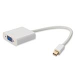 Picture of Apple Computer® MB572Z/B Compatible Mini-DisplayPort 1.1 Male to VGA Female White Adapter Max Resolution Up to 1920x1200 (WUXGA)