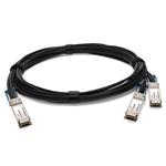 Picture of Mellanox® Compatible TAA 100GBase-CU QSFP28 to 2xQSFP28 Direct Attach Cable (Passive Twinax, 2.5m, 30AWG)