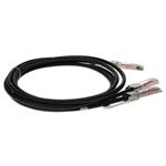 Picture of Mellanox® Compatible TAA 400GBase-CU QSFP-DD to 2xQSFP56 Direct Attach Cable (Passive Twinax, 2.5m)