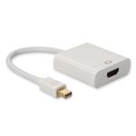 Picture of Mini-DisplayPort 1.1 Male to HDMI 1.3 Female White Adapter Max Resolution Up to 2560x1600 (WQXGA)