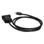 Picture of 5PK 3ft Mini-DisplayPort 1.1 Male to VGA Male Black Cables Max Resolution Up to 1920x1200 (WUXGA)