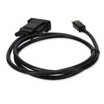 Picture of 5PK 6ft Mini-DisplayPort 1.1 Male to VGA Male Black Cables Max Resolution Up to 1920x1200 (WUXGA)