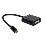 Picture of 5PK Mini-DisplayPort 1.1 Male to DVI-I (29 pin) Female Black Adapters Max Resolution Up to 1920x1200 (WUXGA)
