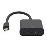 Picture of 5PK Mini-DisplayPort 1.1 Male to HDMI 1.3 Female Black Active Adapters Max Resolution Up to 2560x1600 (WQXGA)