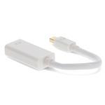Picture of Mini-DisplayPort 1.1 Male to HDMI 1.3 Female White Active Adapter Max Resolution Up to 2560x1600 (WQXGA)