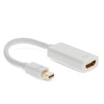 Picture of Mini-DisplayPort 1.1 Male to HDMI 1.3 Female White Active Adapter Max Resolution Up to 2560x1600 (WQXGA)