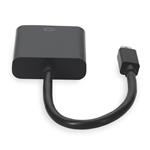 Picture of Mini-DisplayPort 1.1 Male to HDMI 1.3 Female Black Adapter Max Resolution Up to 2560x1600 (WQXGA)