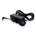 Picture of Acer® NP.ADT0A.10 Compatible 65W 19V at 3.42A Black 3.0 mm x 1.0 mm Laptop Power Adapter and Cable