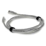 Picture of 50cm RJ-45 (Male) to RJ-45 (Male) Cat5e Straight Booted, Snagless White UTP Copper PVC Patch Cable