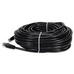 Picture of 100ft RJ-45 (Male) to RJ-45 (Male) Black Cat6 UTP PVC TAA Compliant Copper Patch Cable