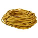 Picture of 100ft RJ-45 (Male) to RJ-45 (Male) Straight Yellow Cat6 UTP PVC Copper Patch Cable