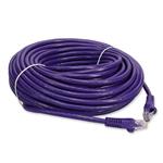 Picture of 100ft RJ-45 (Male) to RJ-45 (Male) Straight Purple Cat6A UTP PVC Copper Patch Cable