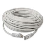 Picture of 100ft RJ-45 (Male) to RJ-45 (Male) Straight White Cat6A UTP PVC Copper Patch Cable