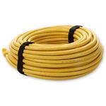 Picture of 100ft RJ-45 (Male) to RJ-45 (Male) Cat6A Straight Yellow UTP Copper PVC Patch Cable