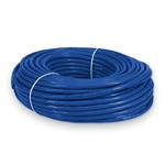 Picture of 100ft RJ-45 (Male) to RJ-45 (Male) Shielded Straight Blue Cat6 STP PVC Copper Patch Cable