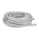 Picture of 100ft RJ-45 (Male) to RJ-45 (Male) Shielded Straight White Cat6 STP PVC Copper Patch Cable